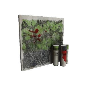 Strange Clover Camo'd War Paint (Battle Scarred)