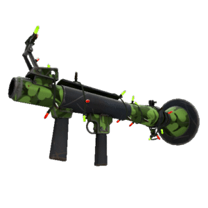 Strange Festivized Clover Camo'd Rocket Launcher (Field-Tested)