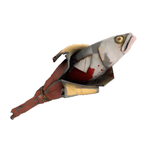 Strange Killstreak Civic Duty Mk.II Holy Mackerel (Battle Scarred)