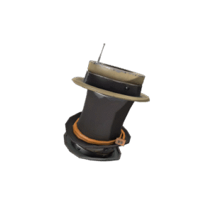 Strange Unusual Towering Titanium Pillar of Hats