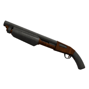 Damascus and Mahogany Shotgun (Factory New)