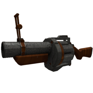 Damascus and Mahogany Grenade Launcher (Minimal Wear)