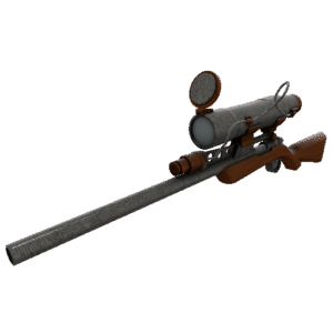 Damascus and Mahogany Sniper Rifle (Factory New)