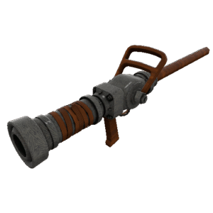 Damascus and Mahogany Medi Gun (Factory New)