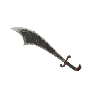 Damascus and Mahogany Persian Persuader (Well-Worn)