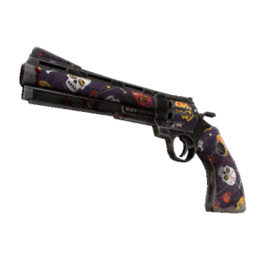 Calavera Canvas Revolver (Battle Scarred)