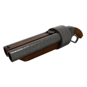 Damascus & Mahogany Scattergun