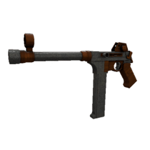 Damascus & Mahogany SMG