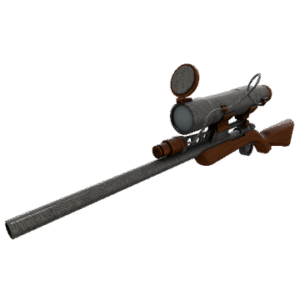 Damascus & Mahogany Sniper Rifle