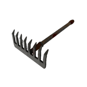 Damascus and Mahogany Back Scratcher (Battle Scarred)