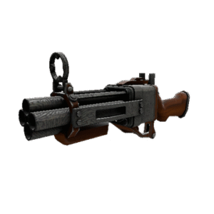 Damascus and Mahogany Iron Bomber (Minimal Wear)