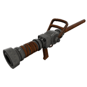 Damascus and Mahogany Medi Gun (Minimal Wear)