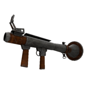 Damascus and Mahogany Rocket Launcher (Well-Worn)