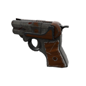 Damascus and Mahogany Shortstop (Well-Worn)