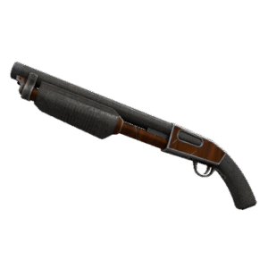 Damascus and Mahogany Shotgun (Minimal Wear)