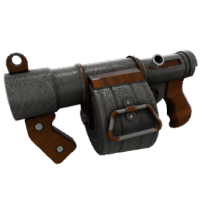 Damascus and Mahogany Stickybomb Launcher (Minimal Wear)