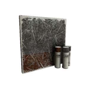 Damascus and Mahogany War Paint (Well-Worn)