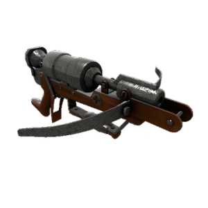 Damascus & Mahogany Crusader's Crossbow