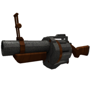 Damascus & Mahogany Grenade Launcher