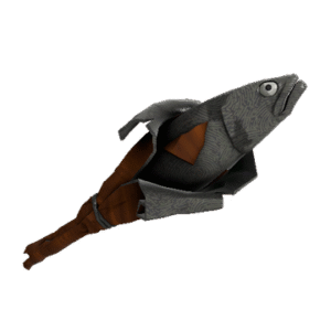 Damascus and Mahogany Holy Mackerel (Factory New)